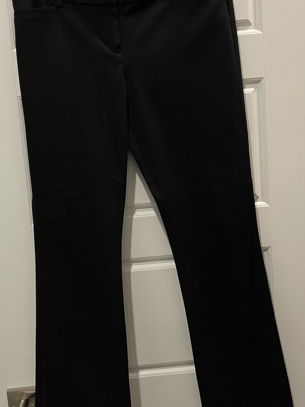 Express Black Boot-Cut Dress Pants
